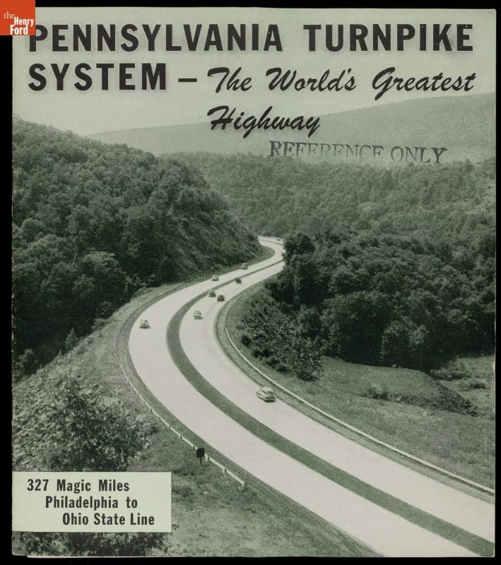 "Pennsylvania Turnpike System - The World's Greatest Highway," circa 1952