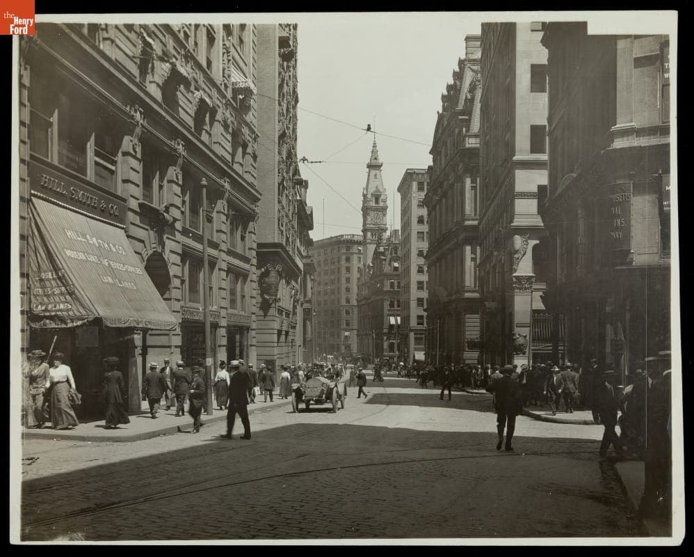 Milk Street, Boston, Massachusetts, 1911