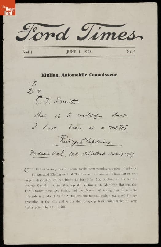 Ford Times, June 1, 1908