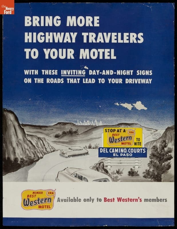 "Bring More Highway Travelers to Your Motel," circa 1950