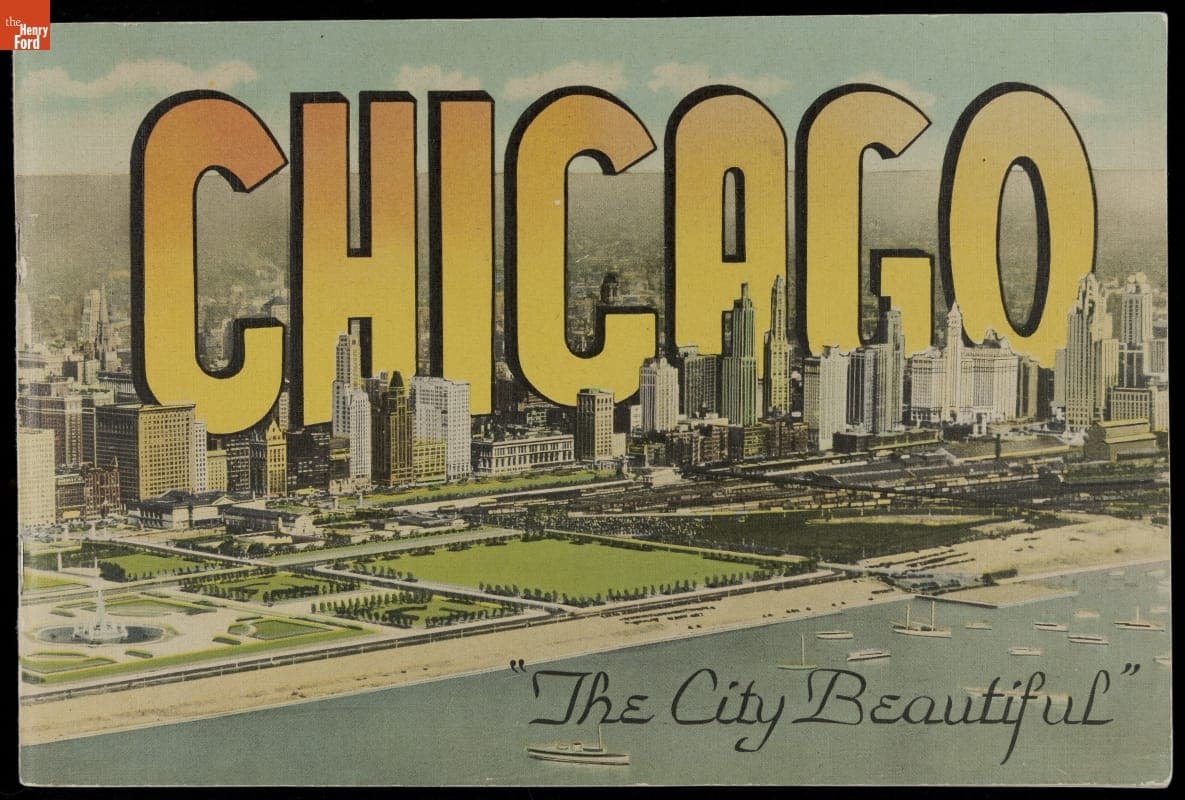 "Chicago, the City Beautiful" Souvenir Viewbook, circa 1943