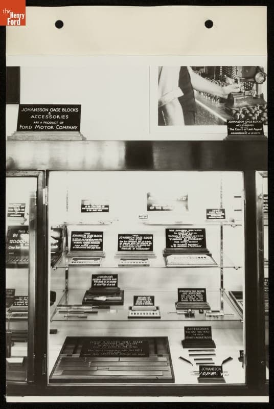 Johansson Gage Block Exhibit, Ford Exhibition Building, Century of Progress International Exposition, Chicago, Illinois, 1934
