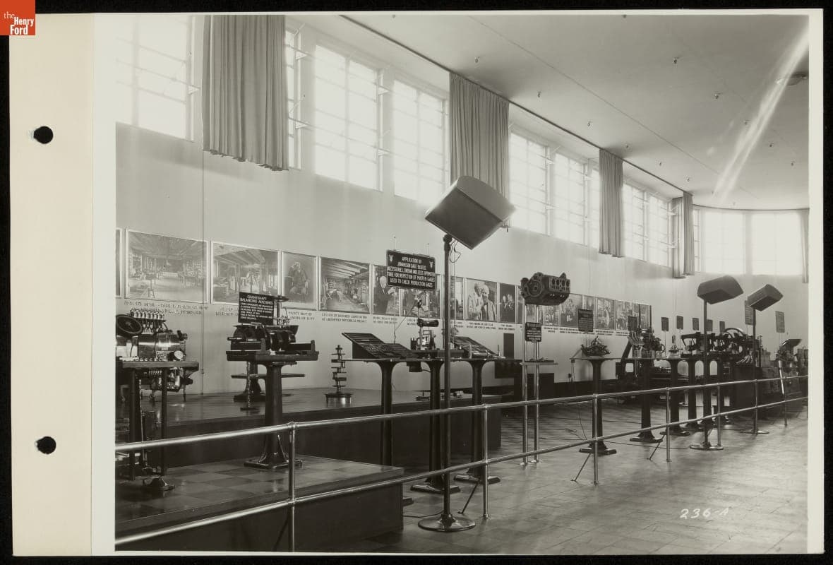 Ford-Johansson Gage Block Display, Ford Exhibition Building, Century of Progress International Exposition, Chicago, Illinois, 1934