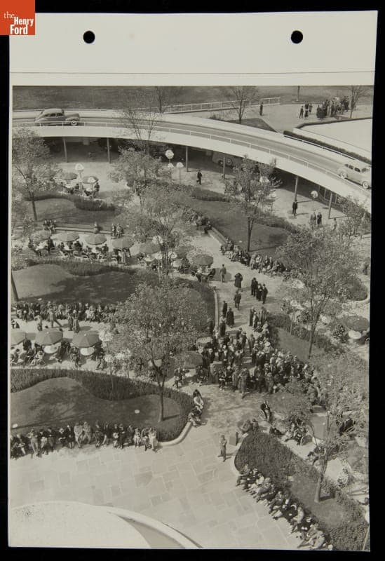 Ford Exposition Garden Court, New York World's Fair, 1939