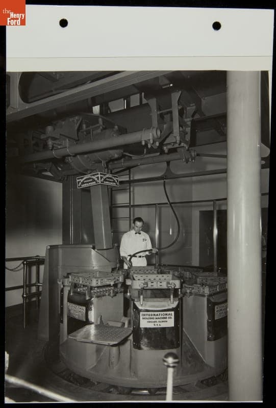 Press at Foundry, Ford Exposition, New York World's Fair, 1939