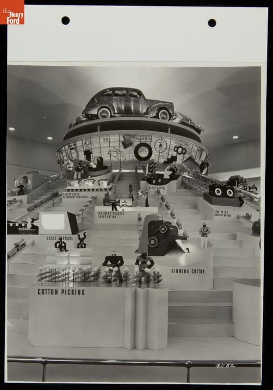 Cotton Display, Ford Exposition, New York World's Fair, 1939