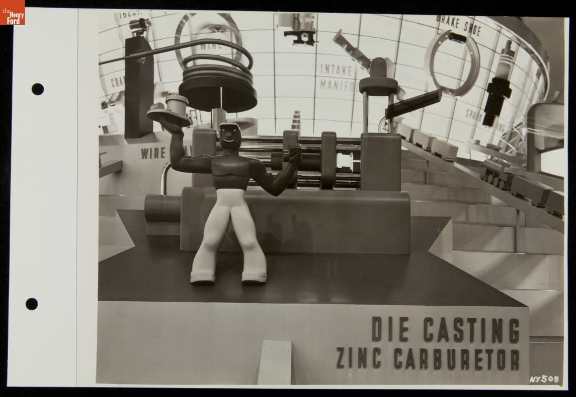 Die Casting Carburetor, Ford Exposition, New York World's Fair, 1939
