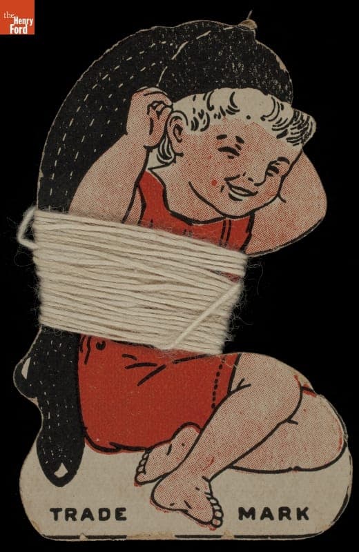 Trade Card for "Little Mischief" Stockings, Owen Osborne, circa 1908