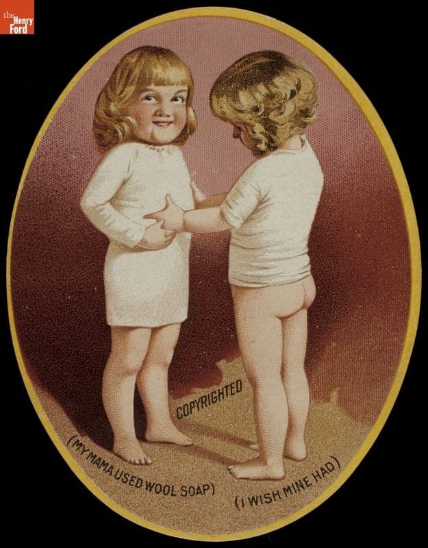Trade Card for "Wool Soap," Raworth, Schodde & Co., 1885-1895