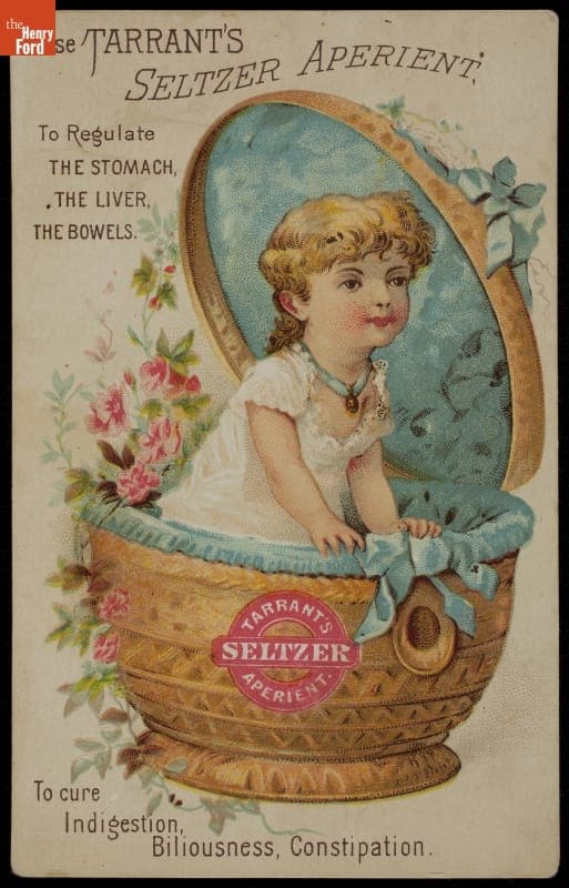 Trade Card for Tarrant's Seltzer Aperient, Tarrant & Co., 1880-1900