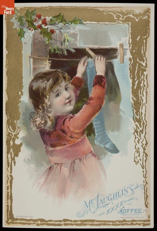 Trade Card for McLaughlin's XXXX Coffee, W.F. McLaughlin & Co., 1892