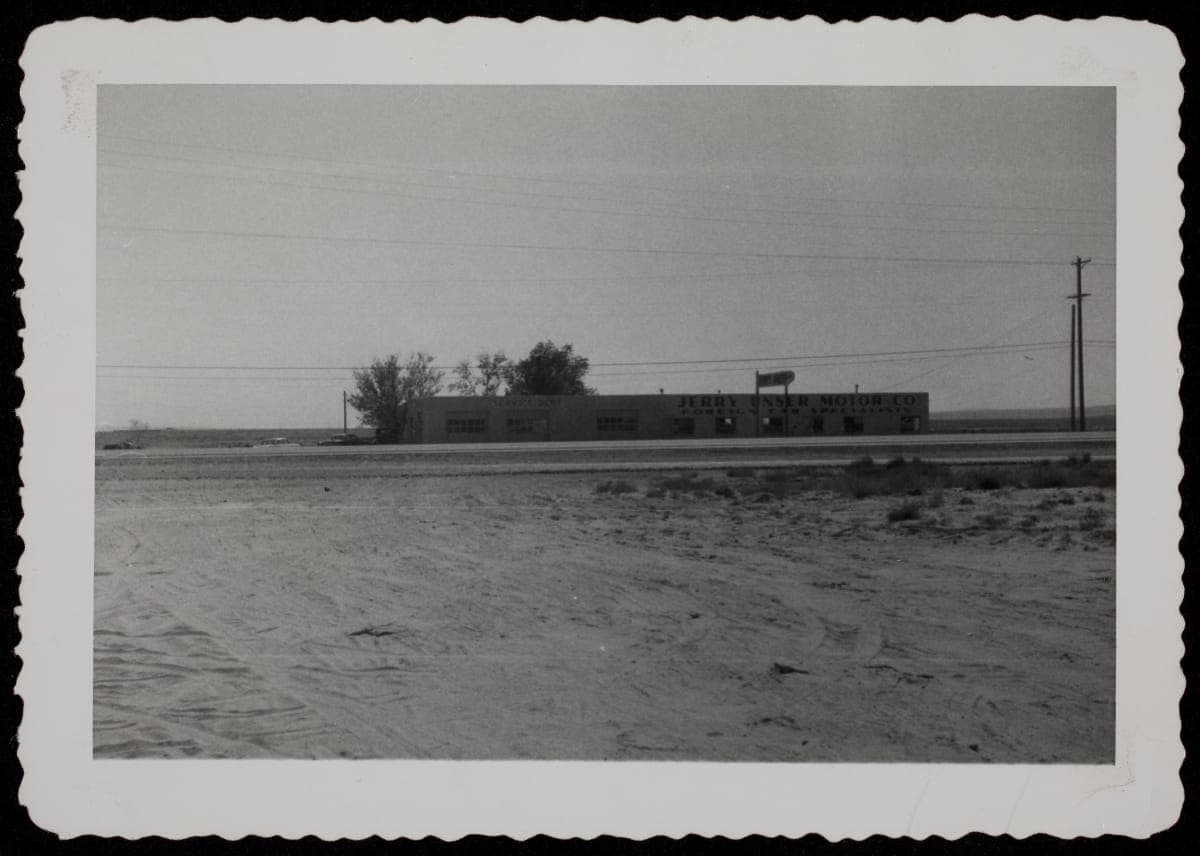 Bobby Unser Collection--Photographs--Family--Jerry Unser Motor Company--Item13