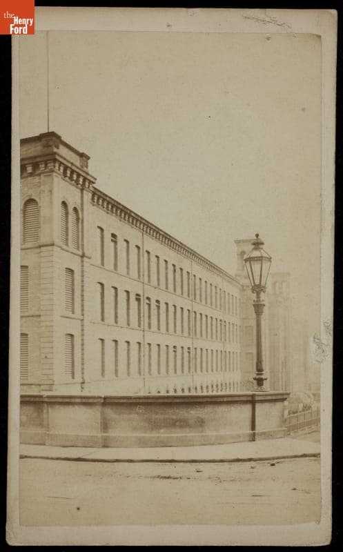 Saltaire Textile Mill, Bradford, England, circa 1865