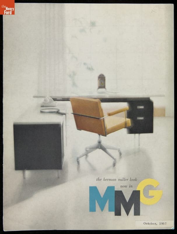 Catalog for Herman Miller Furniture, "The Herman Miller Look Now in MMG," 1957
