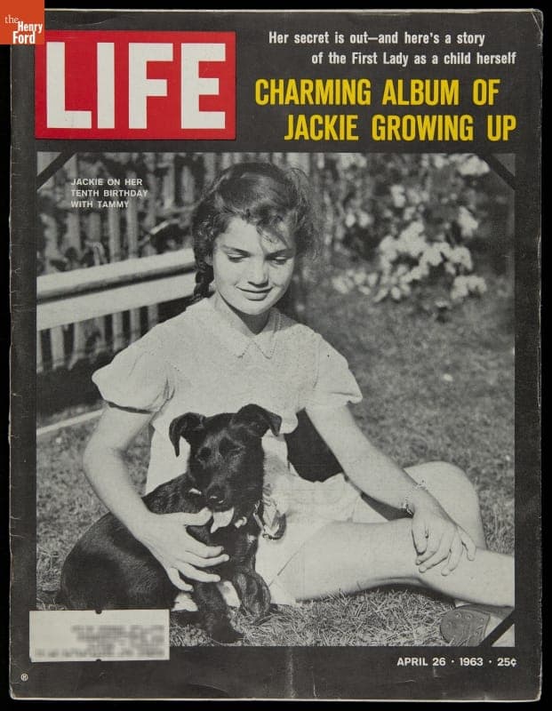 Life Magazine for April 26, 1963, "Charming Album of Jackie Growing Up"