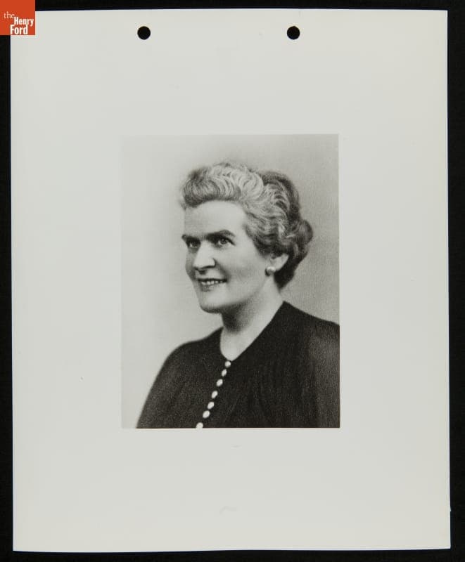 Elizabeth Lucille Ackley Carroll, a Descendant of Joshua Ackley, Builder of Ackley Covered Bridge