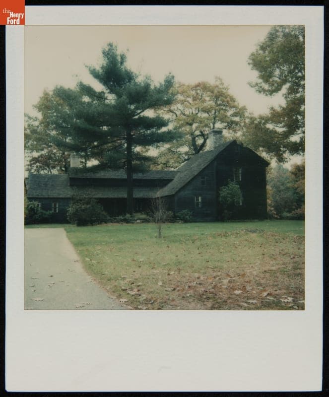 Daggett Farm House at Its Earlier Site, Union, Connecticut, circa 1977