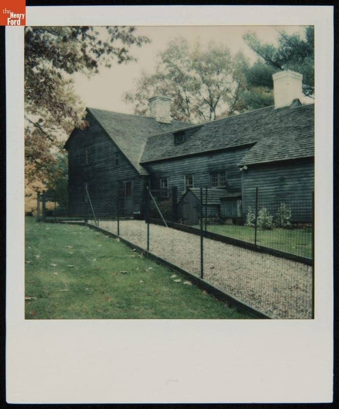 Daggett Farm House at Its Earlier Site, Union, Connecticut, circa 1977