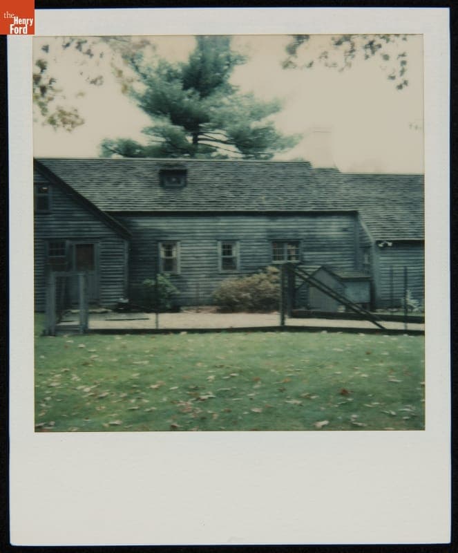 Daggett Farm House at Its Earlier Site, Union, Connecticut, circa 1977
