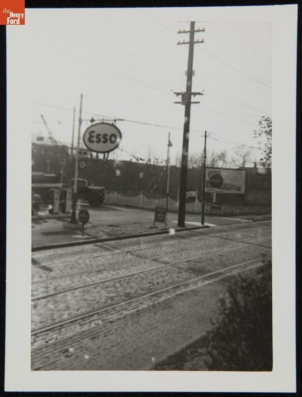 View of the Original Site of Heinz House, Sharpsburg, Pennsylvania, November 1952
