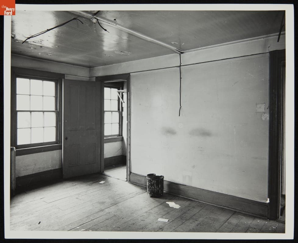 Interior of Heinz House in Pittsburgh before Its Relocation to Greenfield Village, circa 1952
