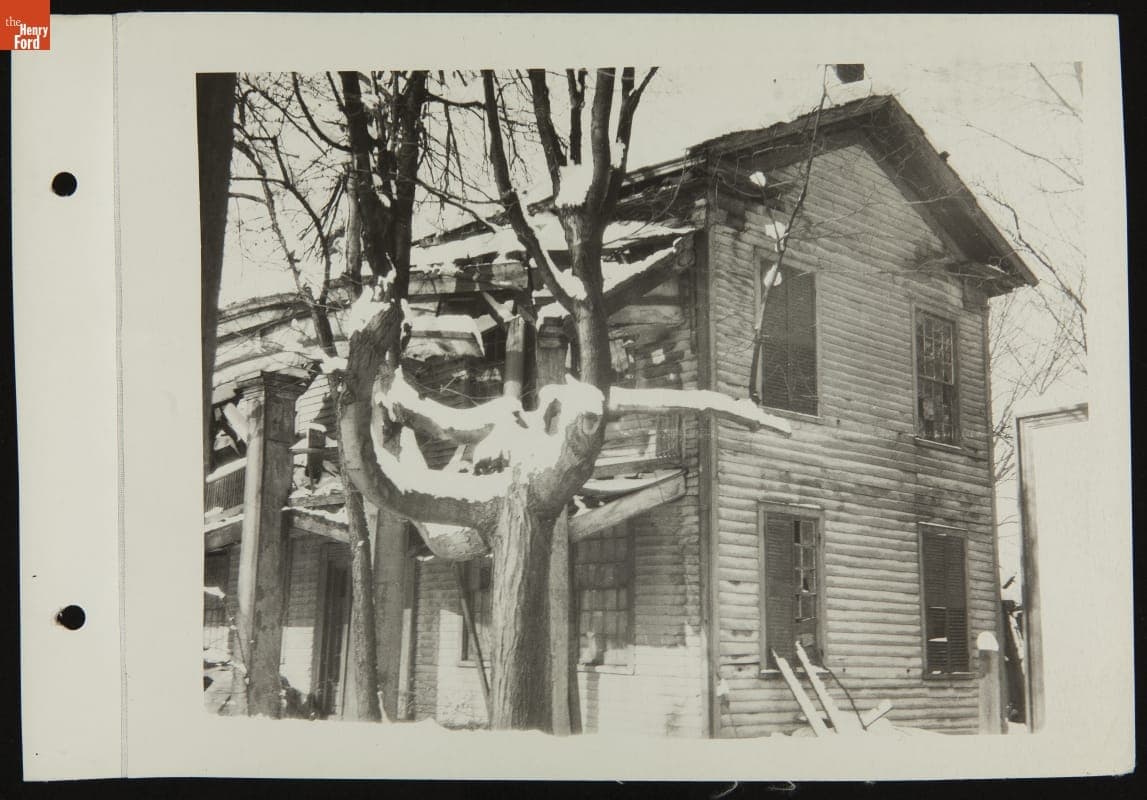 Eagle Tavern in Clinton, Michigan, February 1925