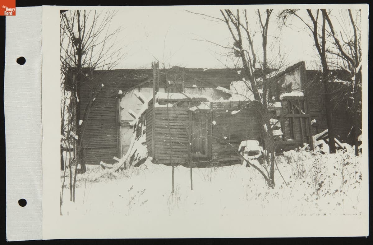 Eagle Tavern in Clinton, Michigan, February 1925
