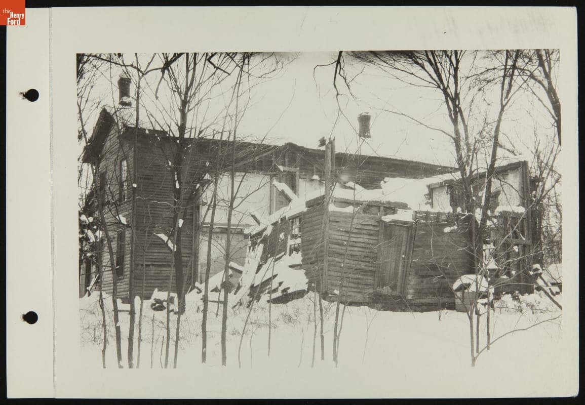 Eagle Tavern in Clinton, Michigan, February 1925
