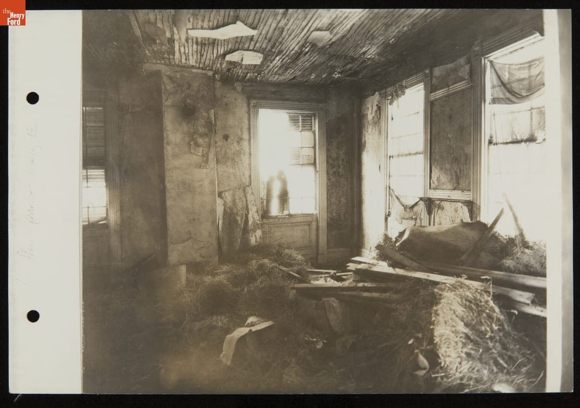 Interior of Eagle Tavern, Clinton, Michigan, September 1, 1925