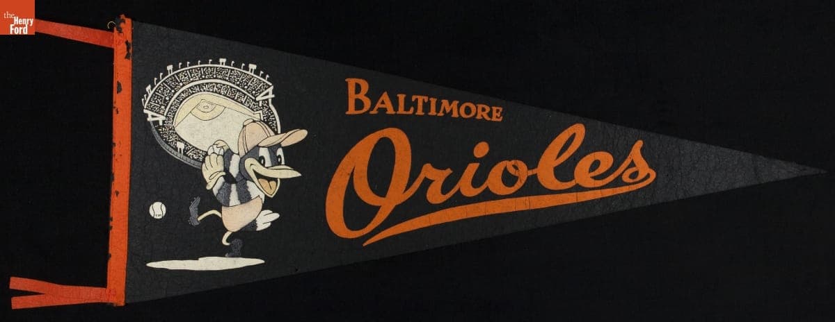 Pennant, "Baltimore Orioles," 1954-1964