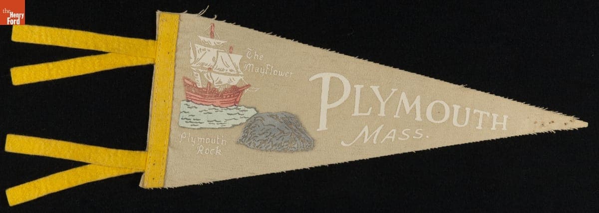 Pennant, "Plymouth, Mass.," 1940-1965