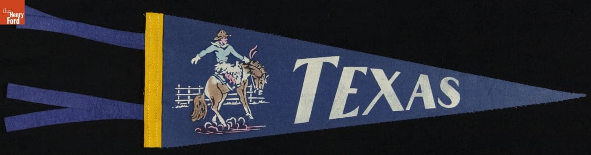 Pennant, "Texas," 1940-1965