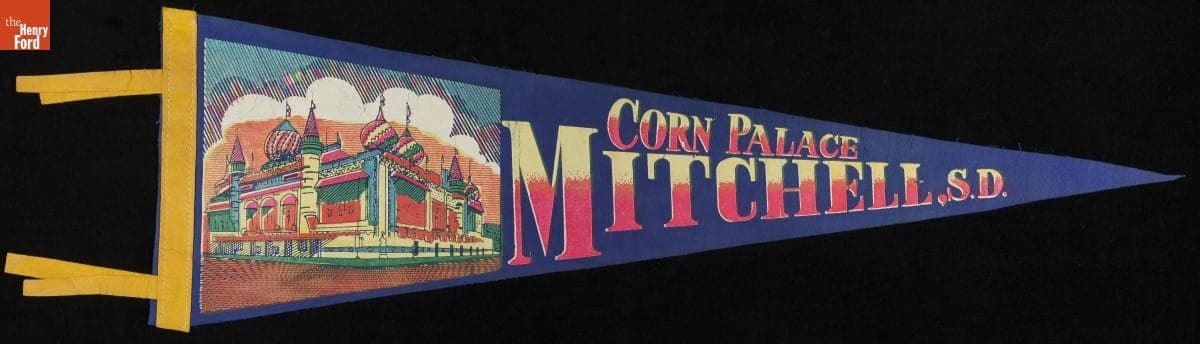 Pennant, "Corn Palace, Mitchell, S.D.," 1940-1965