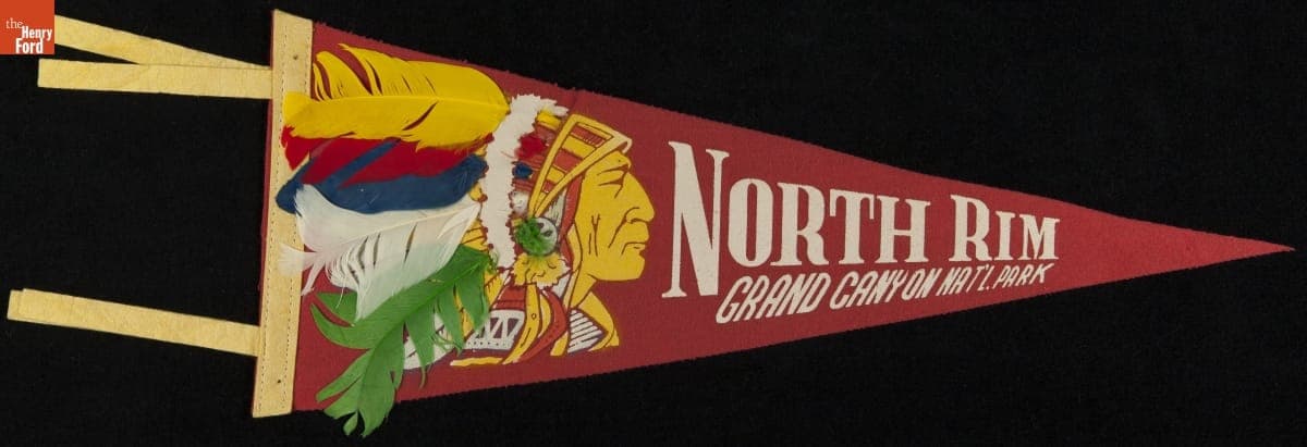 Pennant, "North Rim, Grand Canyon Nat'l. Park," 1940-1965