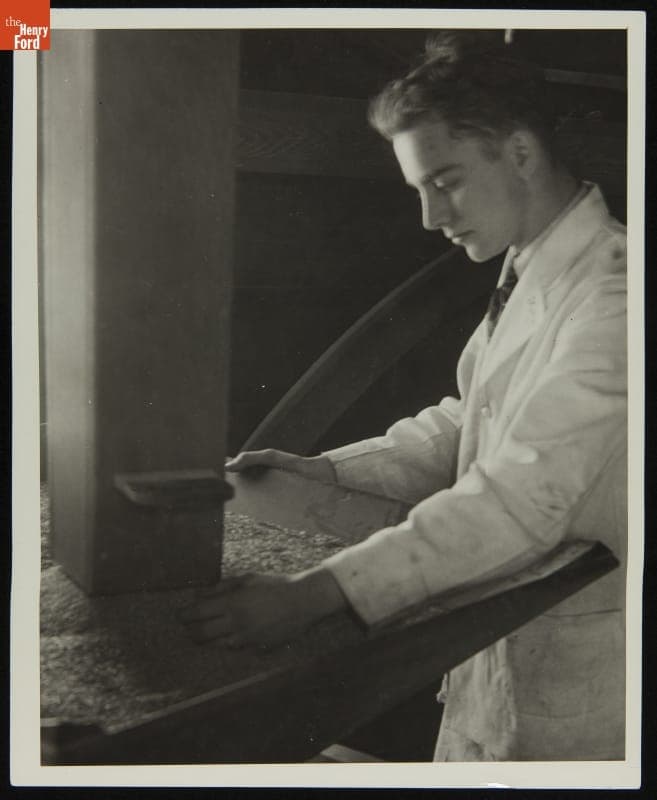 Edison Institute of Technology Student Training at Loranger Gristmill, Greenfield Village