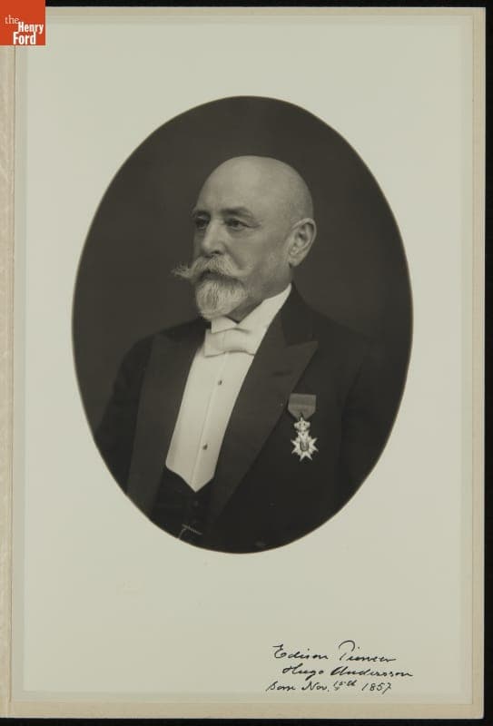 Portrait of Hugo Andersson, 1920-1940