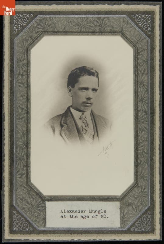 Portrait of Alexander Mungle, circa 1870