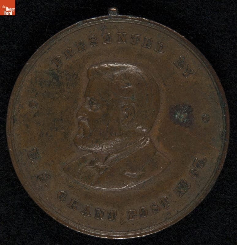 Grand Army of the Republic (G.A.R.) Ulysses S. Grant Post 67 Department of Michigan Annual Encampment Souvenir Medal, March 13-15, 1889