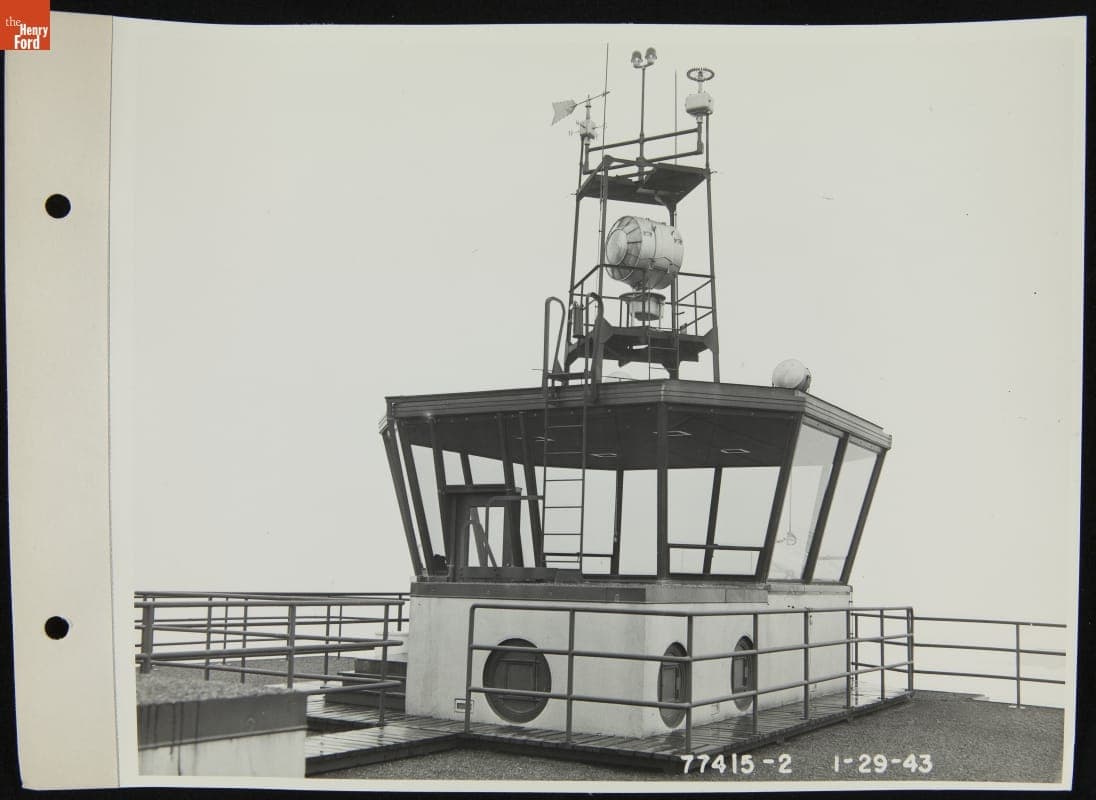 Willow Run Bomber Plant Air Traffic Control Tower, 1943