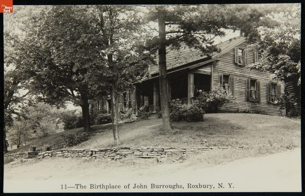 Birthplace of John Burroughs, Roxbury, New York, circa 1920