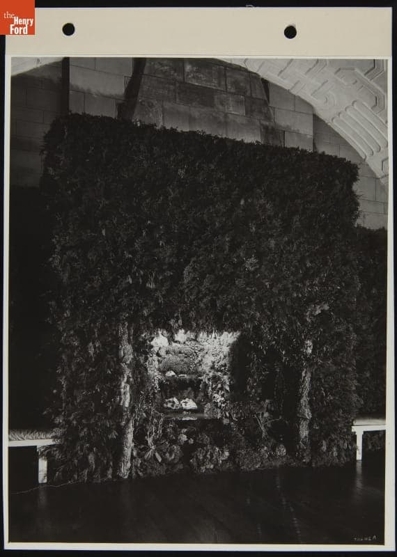 Decorations for Henry Ford II's 21st Birthday Party, September 1938