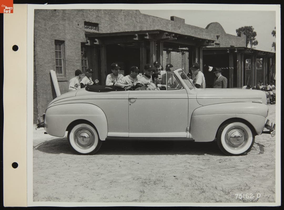 Detroit Tigers Arrive at Spring Training Camp in Lakeland, Florida, March 1941