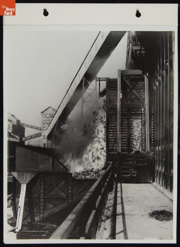 New Coke Ovens in Operation, Ford Rouge Plant, February 17, 1937