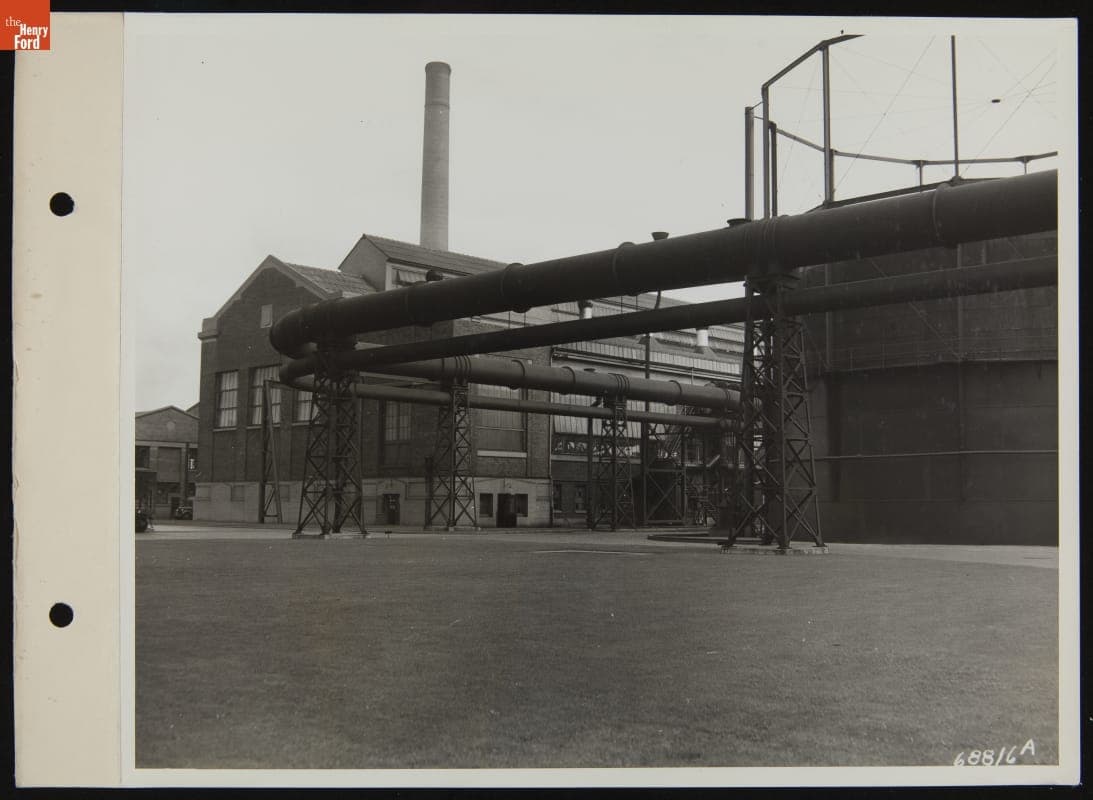 Coke By-Products Plant at Ford Rouge Plant, September 16, 1937
