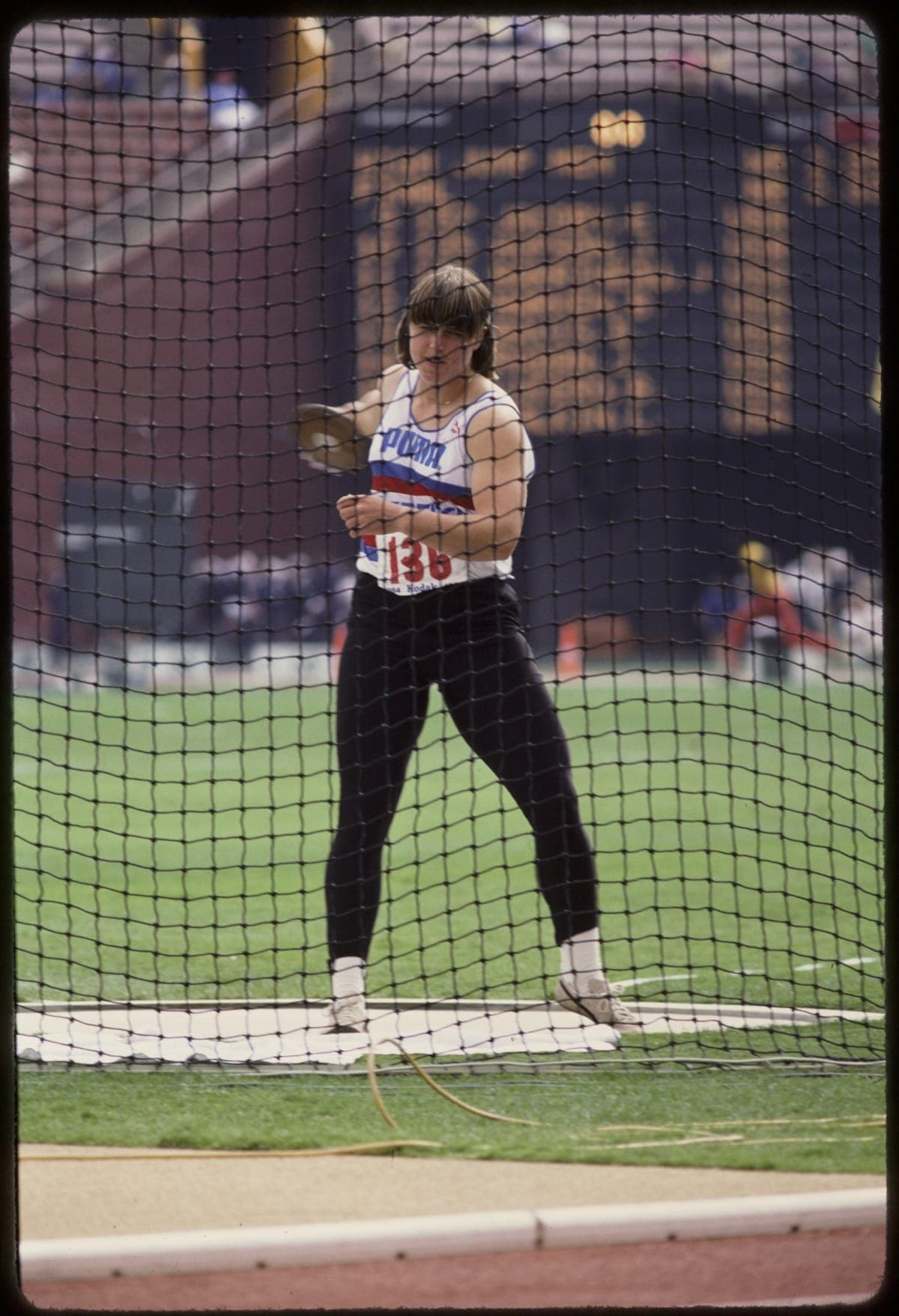 Discus at 1984 Olympic Trials, June 1984