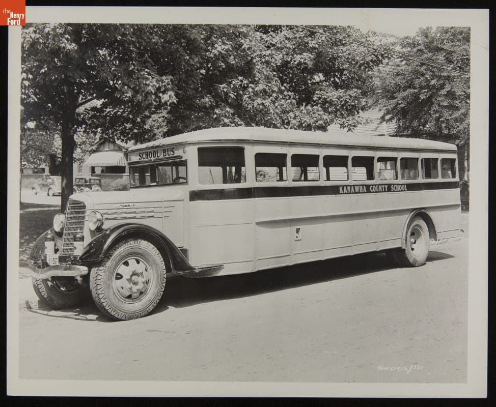 Mack Junior Bus Model 90MXS, School Bus in Kanawha County, West Virginia, September 1936