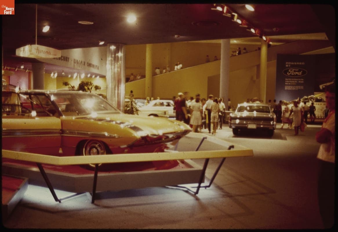 Ford Aurora on Display at New York World's Fair Product Salon, 1964