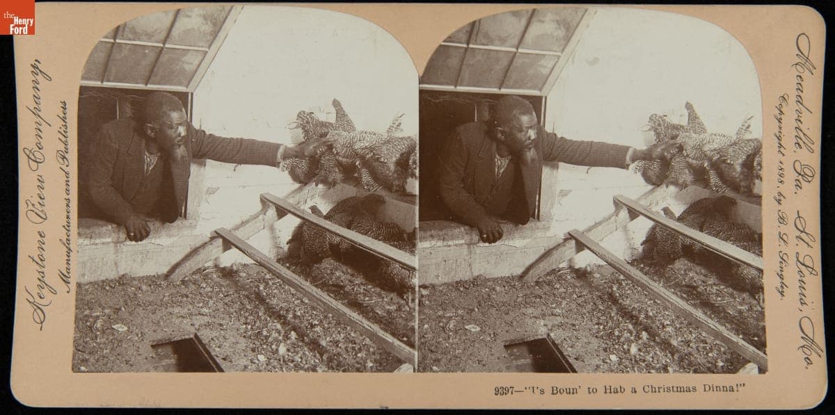 "I's Boun' to Hab a Christmas Dinna!", 1898