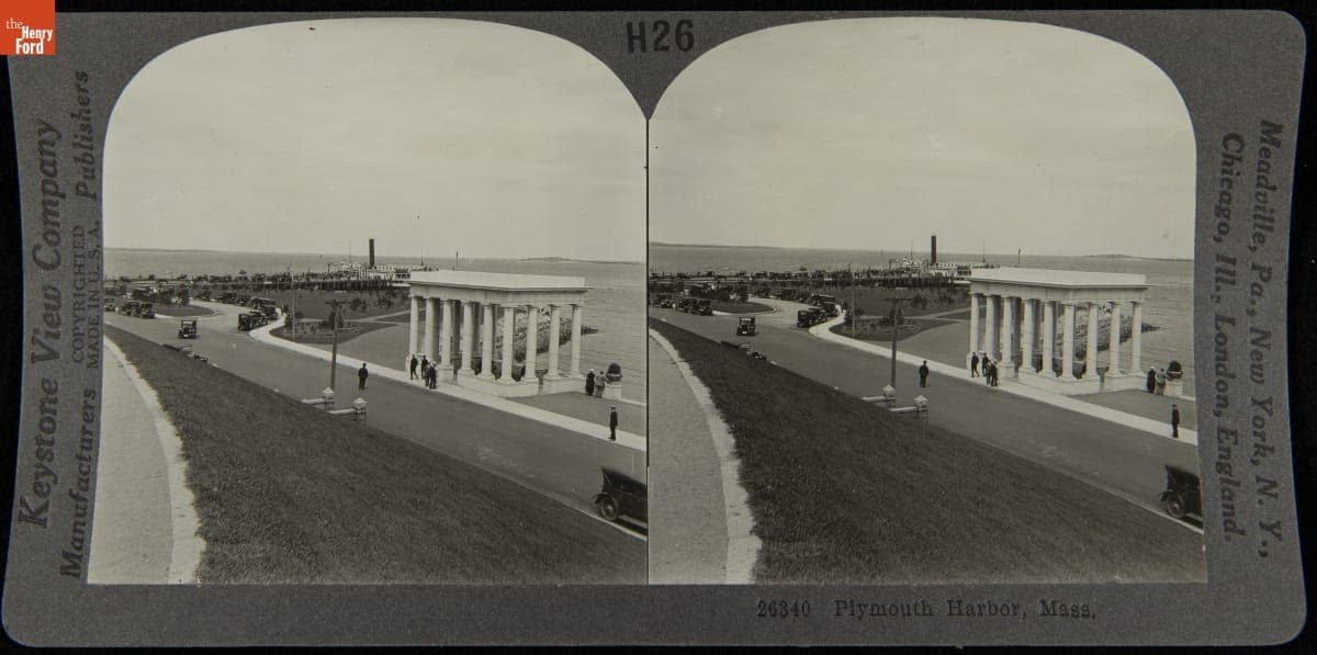 Plymouth Harbor, Plymouth Massachusetts, 1925