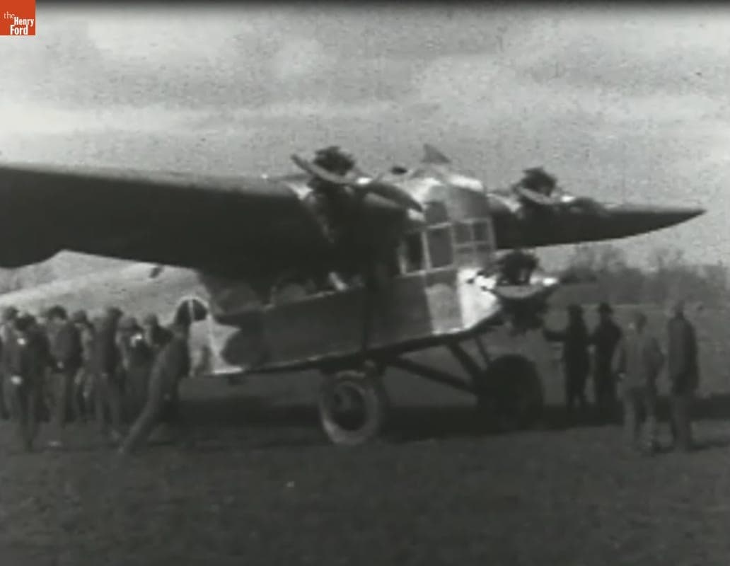 Stout and Ford Airplanes at Ford Airport, circa 1925